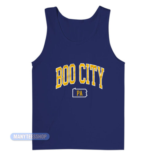 Boo City PA Pittsburgh Tank Top