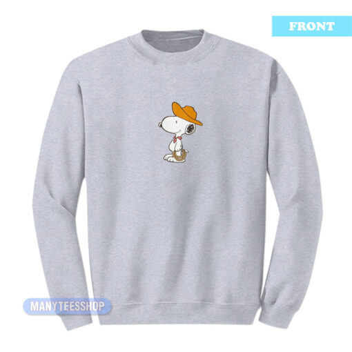 Cowboy Snoopy Sweatshirt