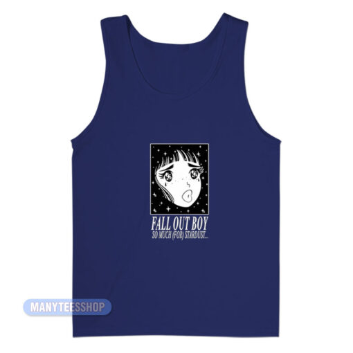 Fall Out Boy Anime So Much For Stardust Tank Top