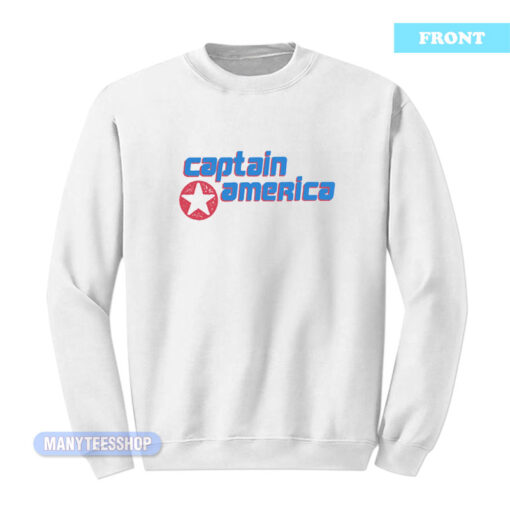 Kurt Cobain Captain America Sweatshirt