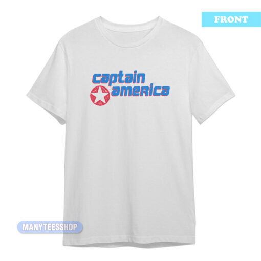 Kurt Cobain Captain America T-Shirt