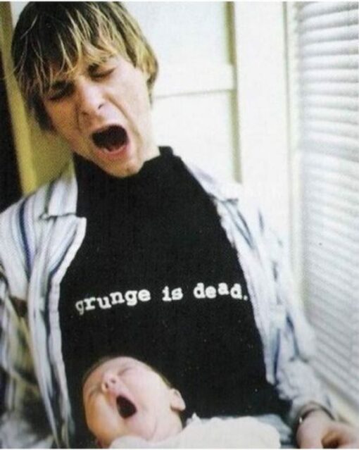Kurt Cobain Grunge Is Dead T-Shirt