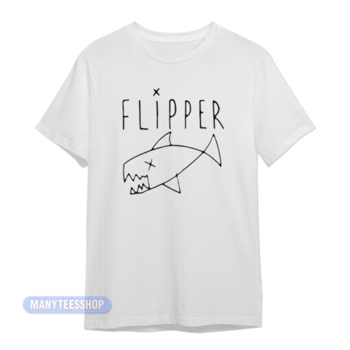 Kurt Cobain Nirvana Flipper T-Shirt