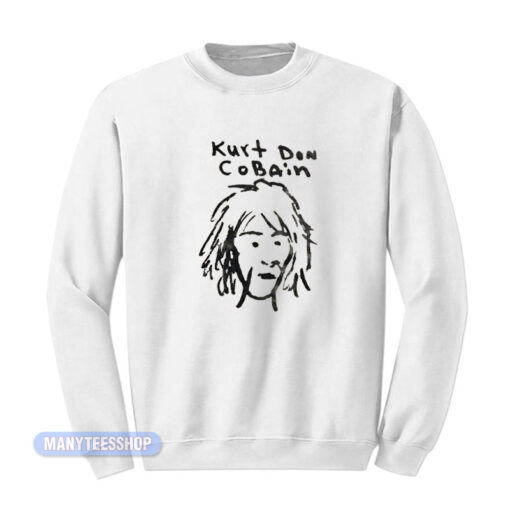 Kurt Don Cobain Sketch Sweatshirt