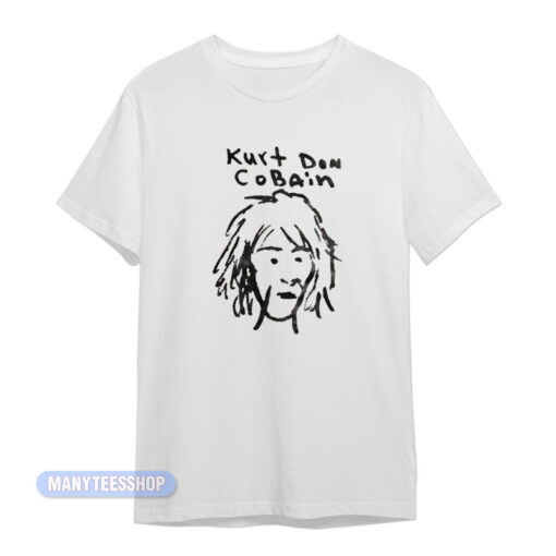 Kurt Don Cobain Sketch T-Shirt