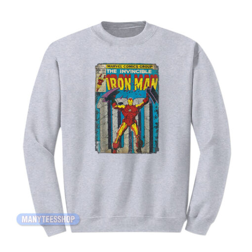 The Invincible Iron Man Comic Sweatshirt