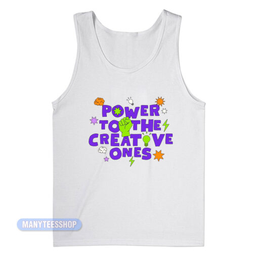 Power To The Creative Ones Tank Top