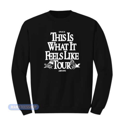 Gracie Abrams This Is What It Feels Like Tour Sweatshirt