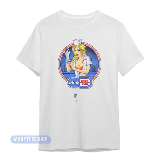 Blink 182 Enema Of The State Nurse Janine T-Shirt