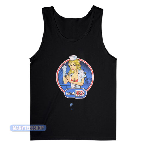 Blink 182 Enema Of The State Nurse Janine Tank Top