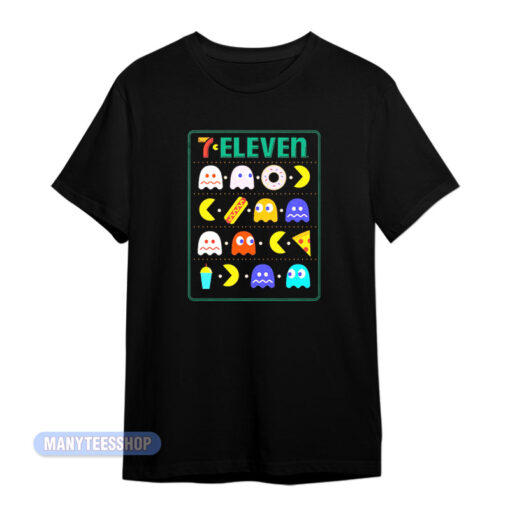 Blink 182 Mark Hoppus 7 Eleven X PAC-MAN T-Shirt