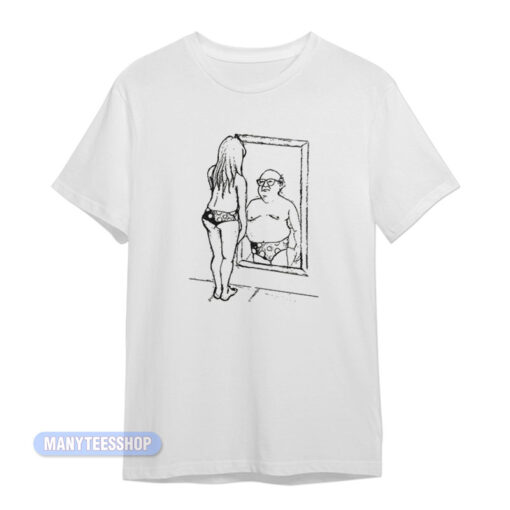 Annie Lederman Danny Devito Mirror T-Shirt