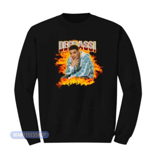 Drake Degrassi Jimmy Flames Sweatshirt