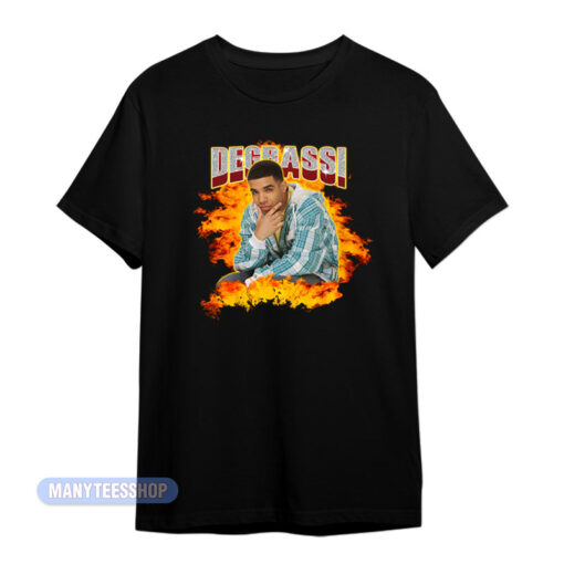 Drake Degrassi Jimmy Flames T-Shirt
