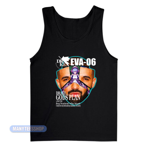 Drake Evangelion Eva 06 Gods Plan Tank Top