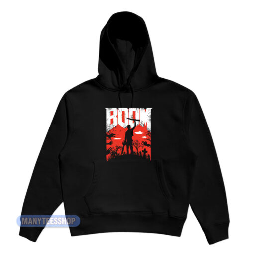 Evil Dead 2 Doom Boom Stick Hoodie