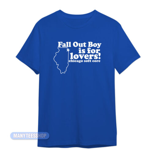 Fall Out Boy Is For Lovers Chicago Soft Core T-Shirt