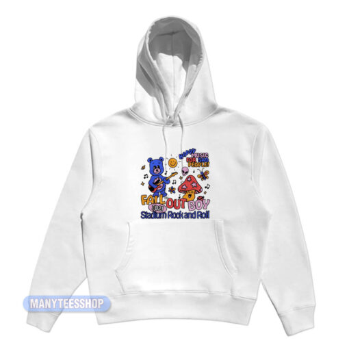 Fall Out Boy Happy Music Stadium Rock And Roll Hoodie