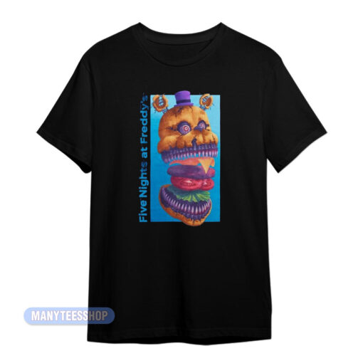 Five Nights At Freddy's Fredburger T-Shirt