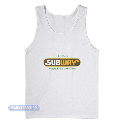 Happy Gilmore Subway Tank Top