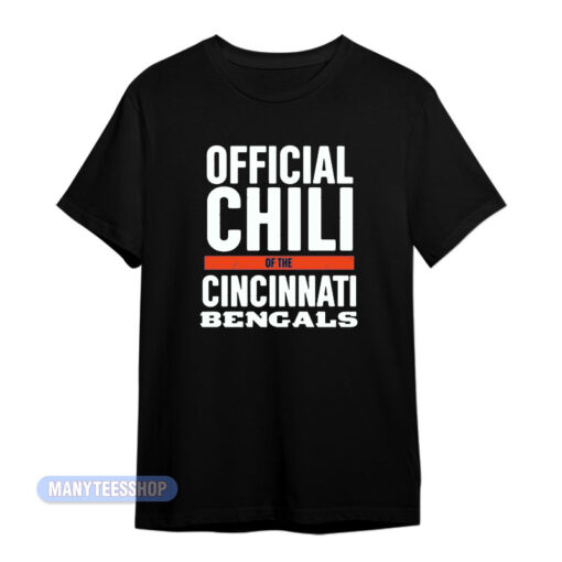 Official Chili Of The Cincinnati Bengals T-Shirt