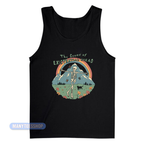 Skeleton The Sound Of Existential Dread Tank Top