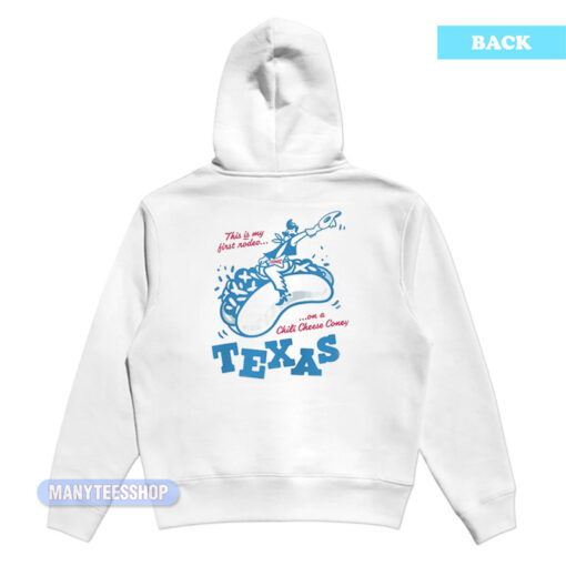 Sonic Drive In State Texas Hoodie