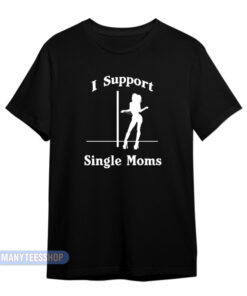 Stiles Stilinski I Support Single Moms T-Shirt