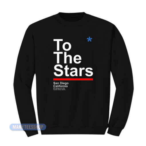 Tom DeLonge To The Stars San Diego Sweatshirt