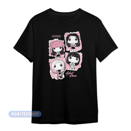 BLACKPINK x Funko Pop Shut Down T-Shirt