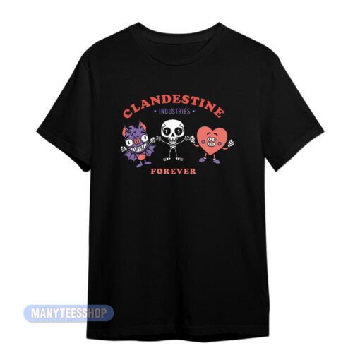 Clandestine Industries Forever Bat T-Shirt