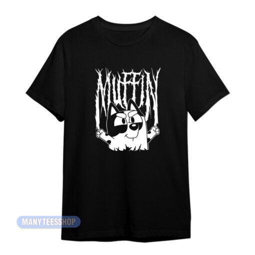Bluey Muffin Metal T-Shirt
