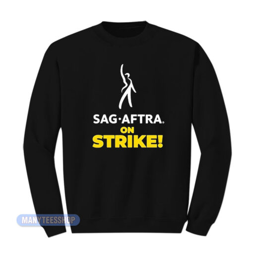 CM Punk Sag-Aftra On Straight Sweatshirt