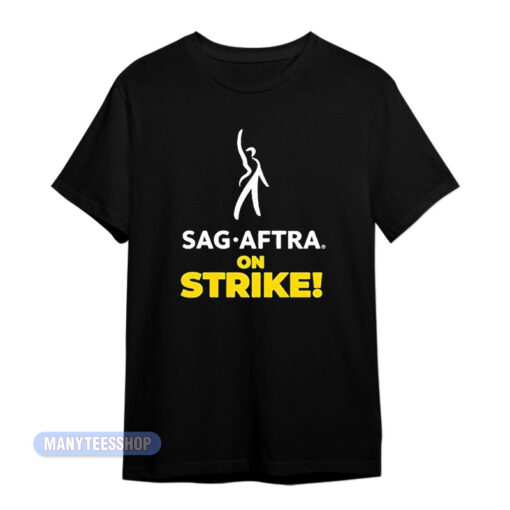 CM Punk Sag-Aftra On Straight T-Shirt