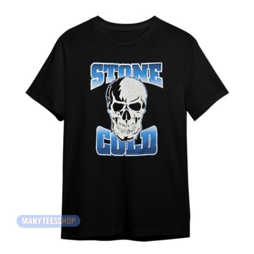 CM Punk Stone Cold Skull T-Shirt