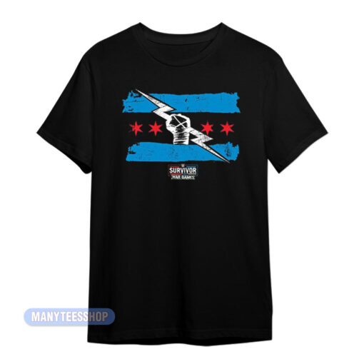 CM Punk Survivor War Games T-Shirt