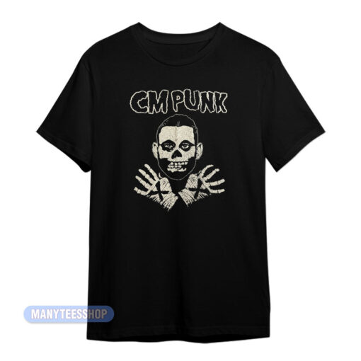 CM Punk The Misfits T-Shirt