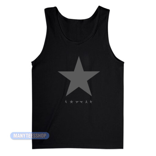 David Bowie Blackstar Album Logo Tank Top