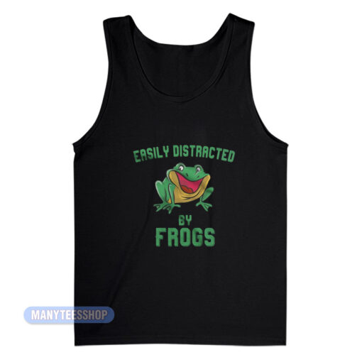 Easily Distracted By Frogs Tank Top