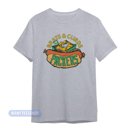 Guy Fieri Brats And Curds Packers T-Shirt