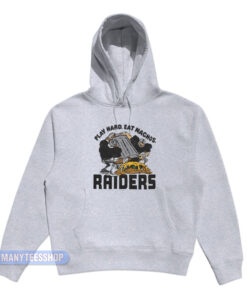 Guy Fieri Play Hard Eat Nachos Raiders Hoodie