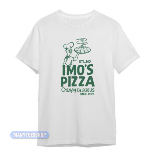 Imo's Pizza Retro Crispy Delicious T-Shirt