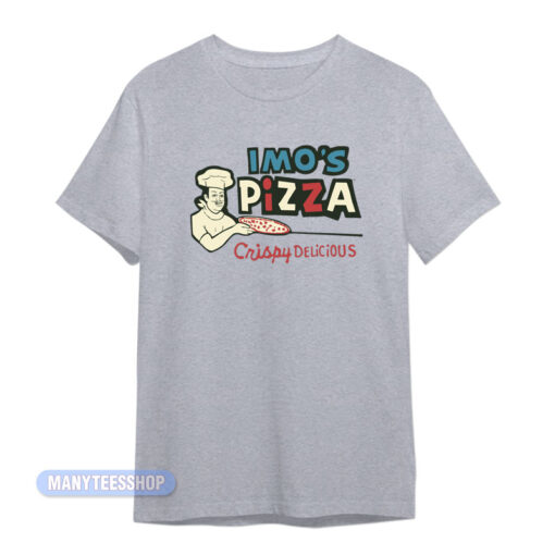 Imo's Pizza Window Crispy Delicious T-Shirt
