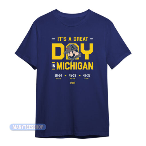 It's A Great Day In Michigan T-Shirt