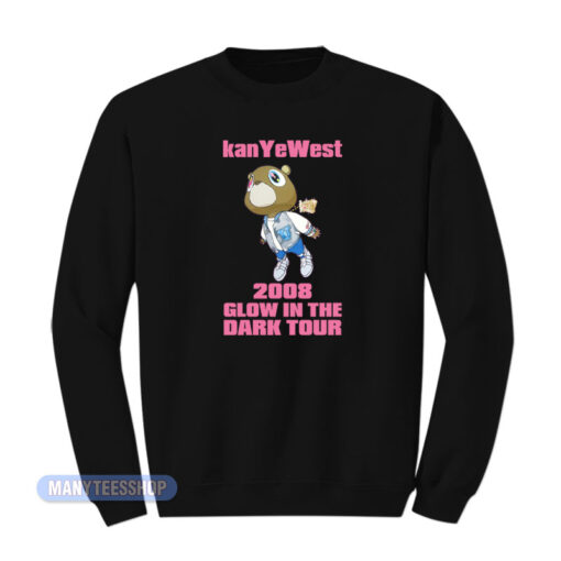 Kanye West 2008 Glow In The Dark Tour Sweatshirt