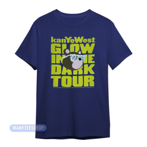 Kanye West Glow In The Dark Tour T-Shirt
