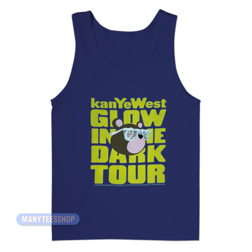 Kanye West Glow In The Dark Tour Tank Top