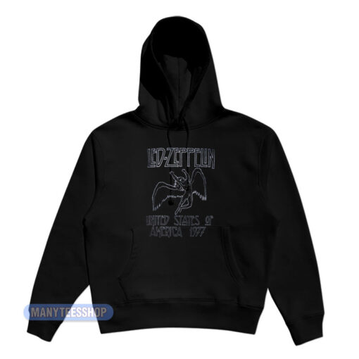Led Zeppelin United States Of America 1977 Hoodie