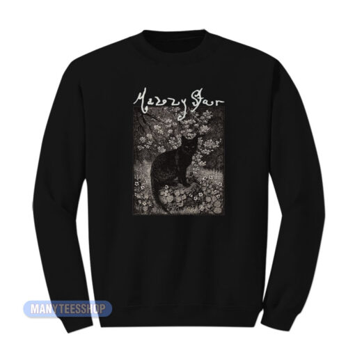 Mazzy Star The Witch Black Cat Sweatshirt