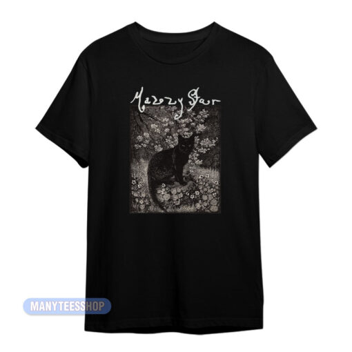 Mazzy Star The Witch Black Cat T-Shirt
